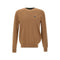La Martina Pullover Maglia Uomo con logo ricamato Beige blu - Francavilla Moda